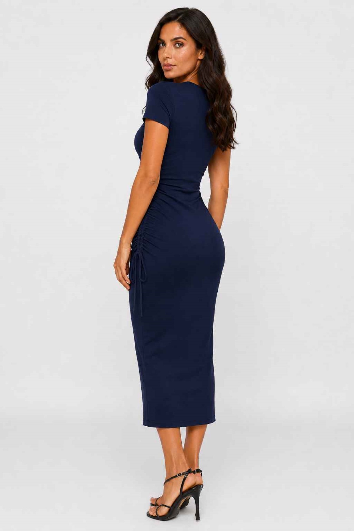 Yanı Büzgülü Elbise | Store