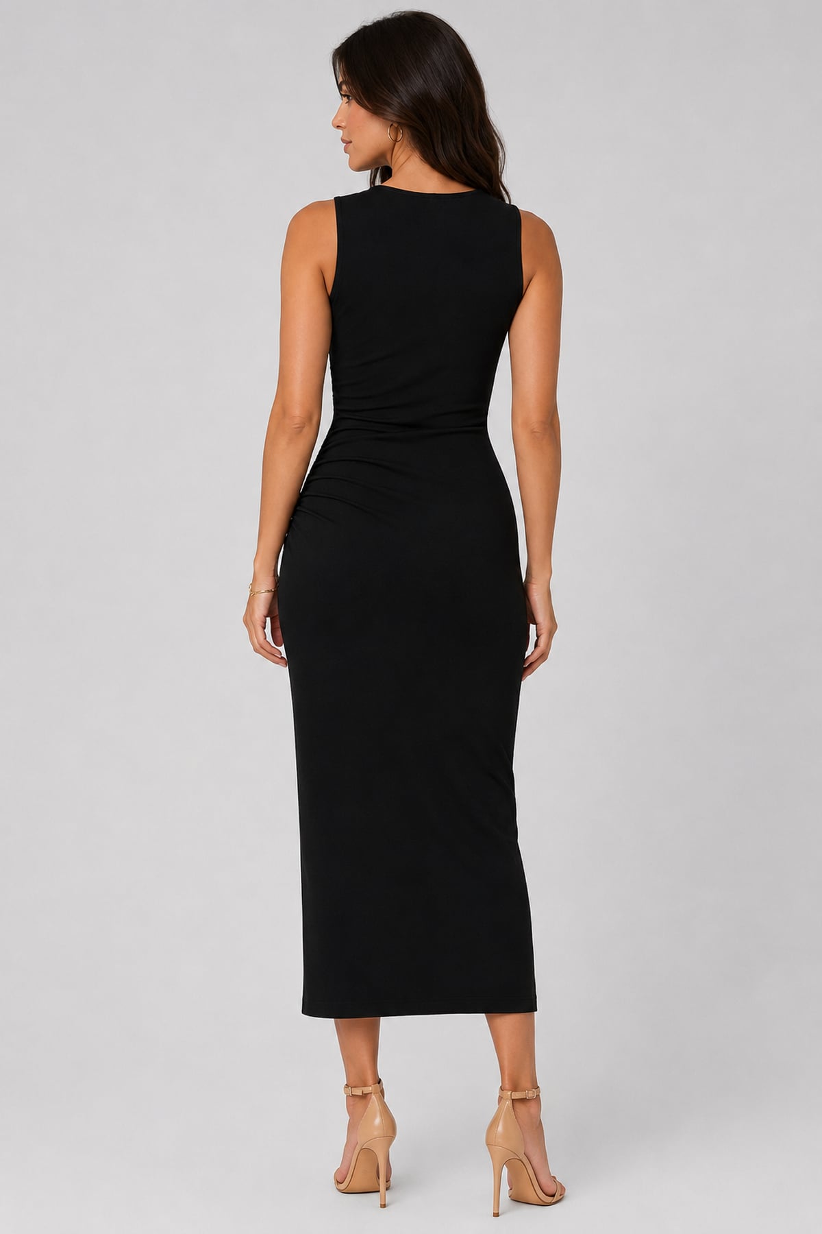 Yanı Büzgülü Elbise | Store