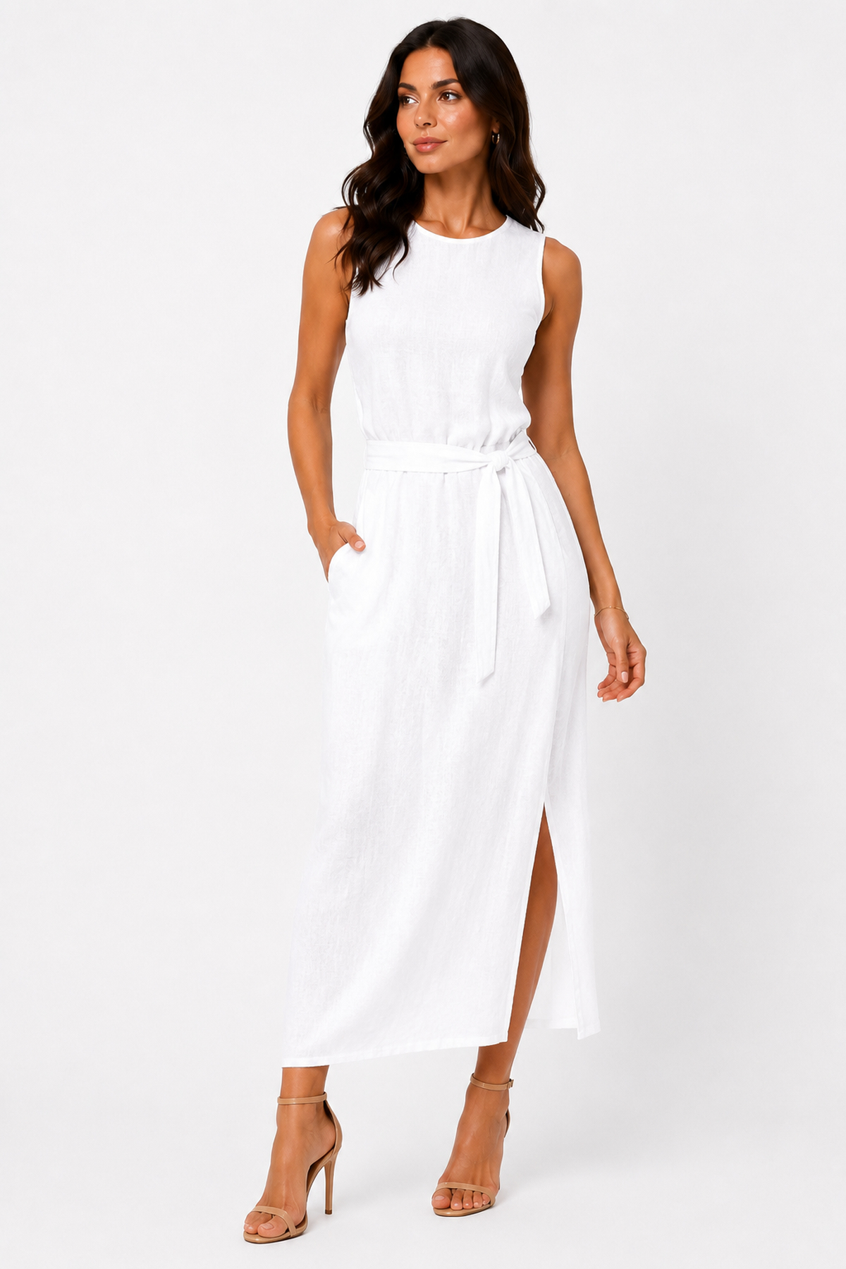 Keten Günlük Elbise | Store