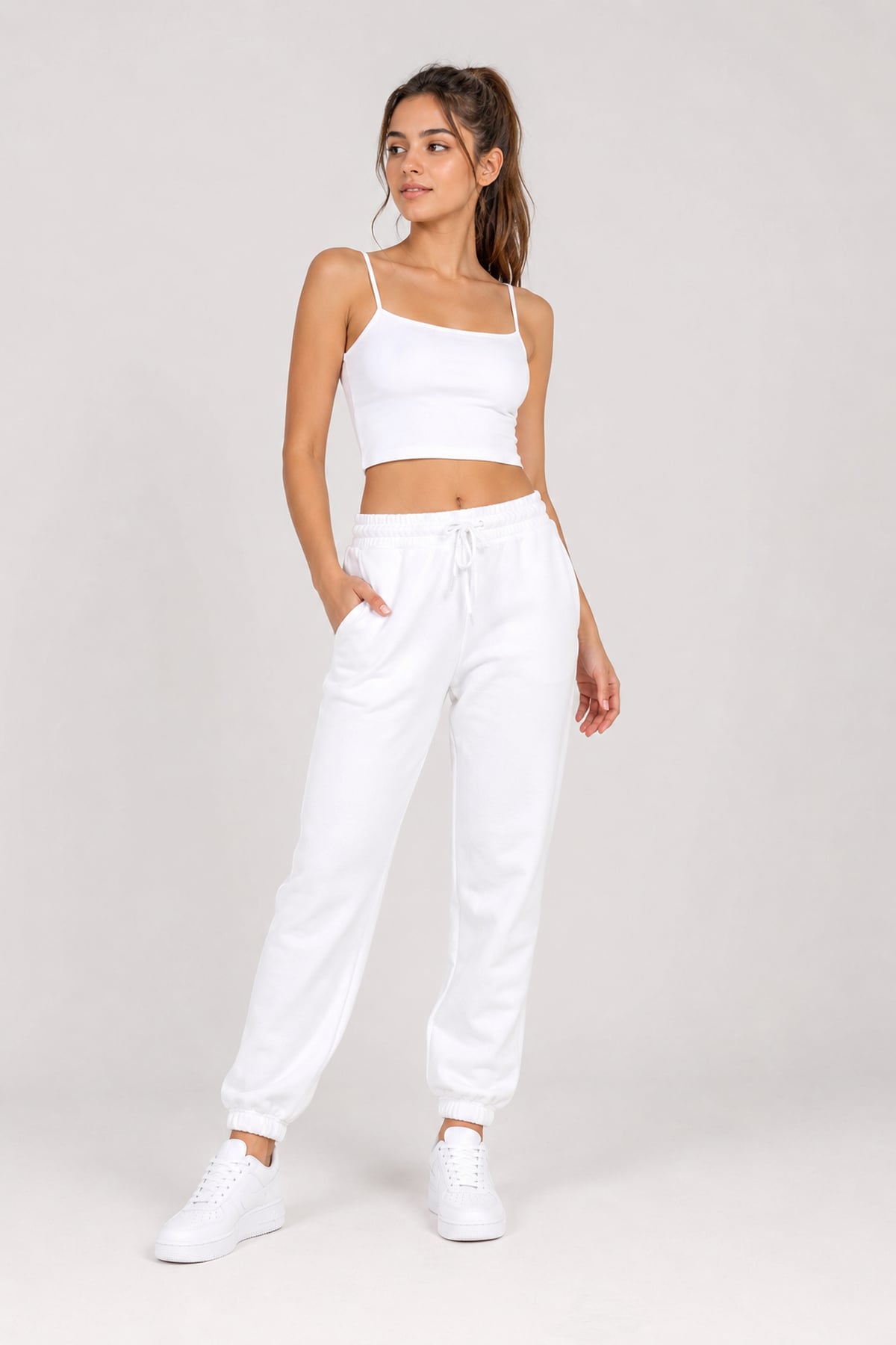 Askılı Crop Eşofman Takımı | Store