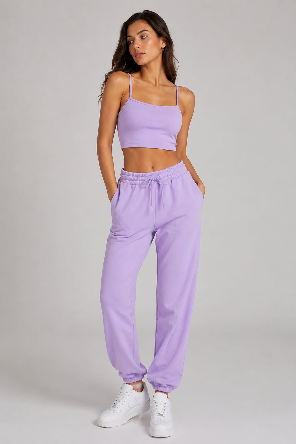 Askılı Crop Eşofman Takımı | Store