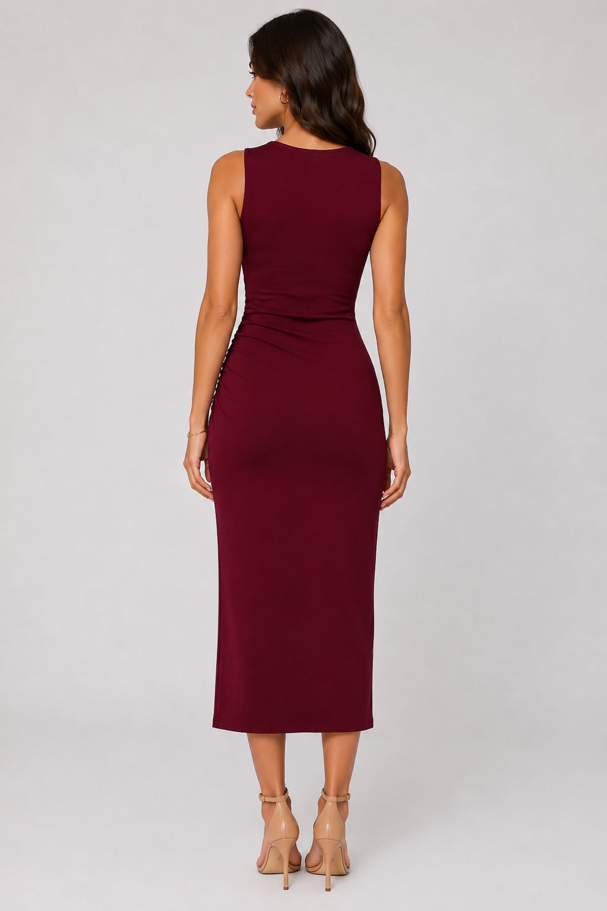 Yanı Büzgülü Elbise | Store