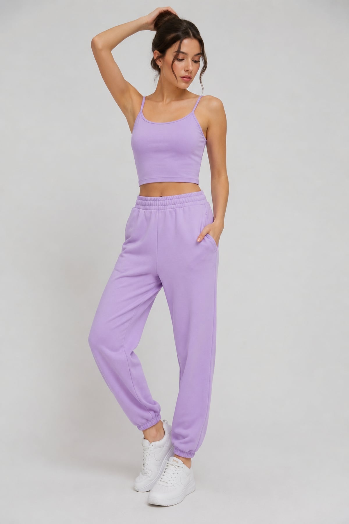 Askılı Crop Eşofman Takımı | Store