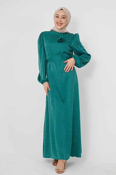 Taşlı Elbise-41035352268