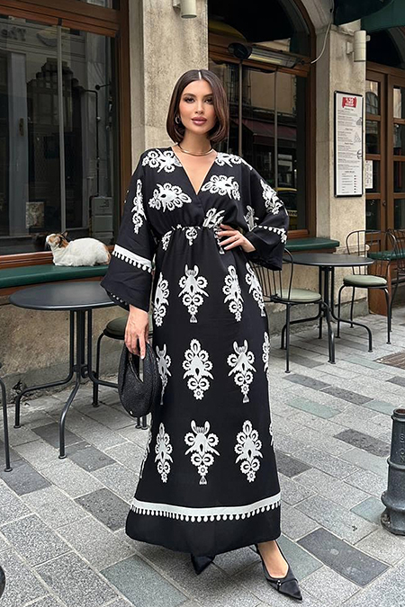 Etnik Desen Elbise-41035354764