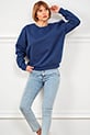 Üç İplik Sweatshirt / Lacivert