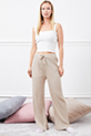 Fitilli Pijama Altı / Bej