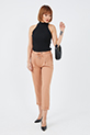 Beli Lastikli Pantolon / Camel