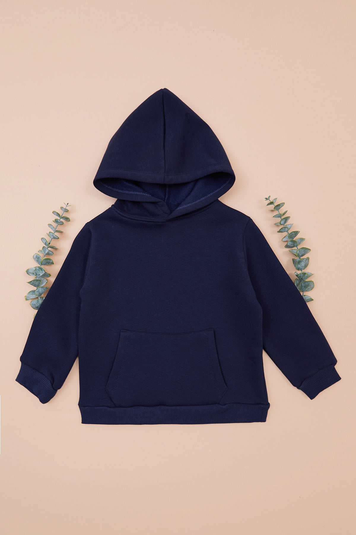 Tokyo Yazı Baskılı Bisiklet Yaka Erkek Çocuk Sweatshirt-İndigo