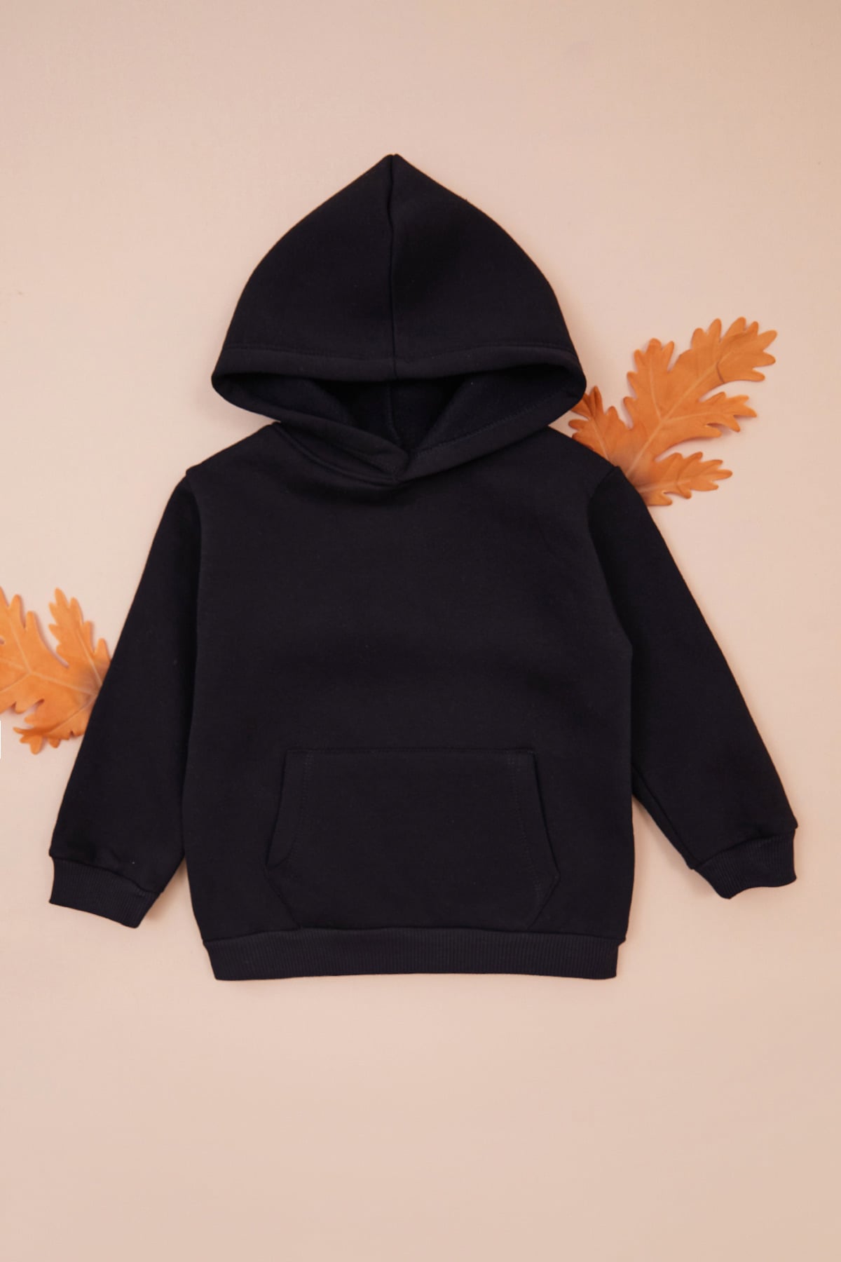 Tokyo Yazı Baskılı Bisiklet Yaka Erkek Çocuk Sweatshirt-Siyah
