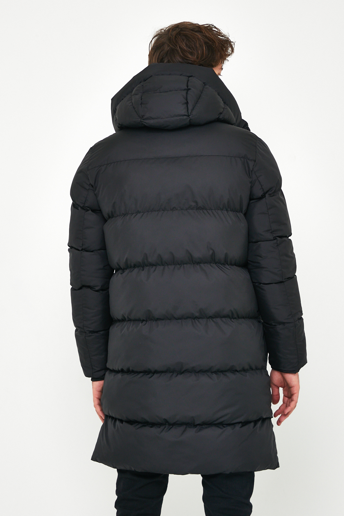 Uzun Şişme Mont AC-K50263LNS_
