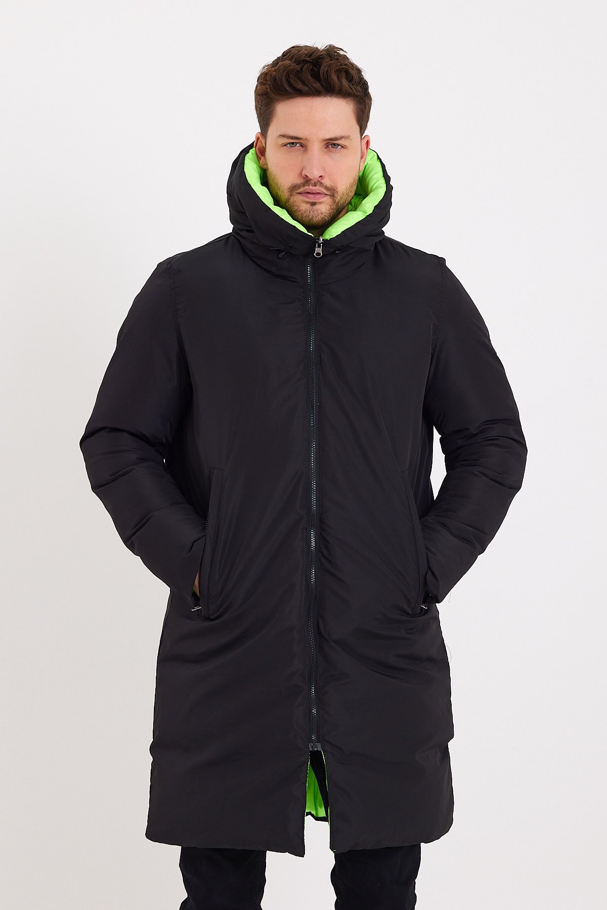 Çift Taraflı Şişme Mont AD-K50268LNS_