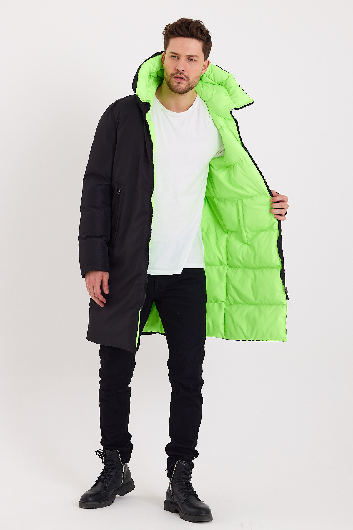 Çift Taraflı Şişme Mont AD-K50268LNS_