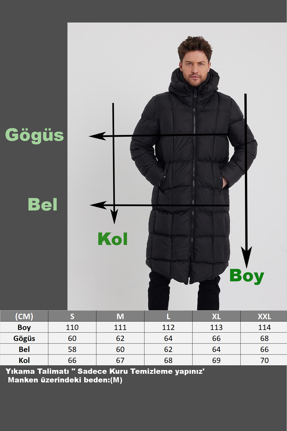 Kalın Şişme Mont AD-K50486PRM_