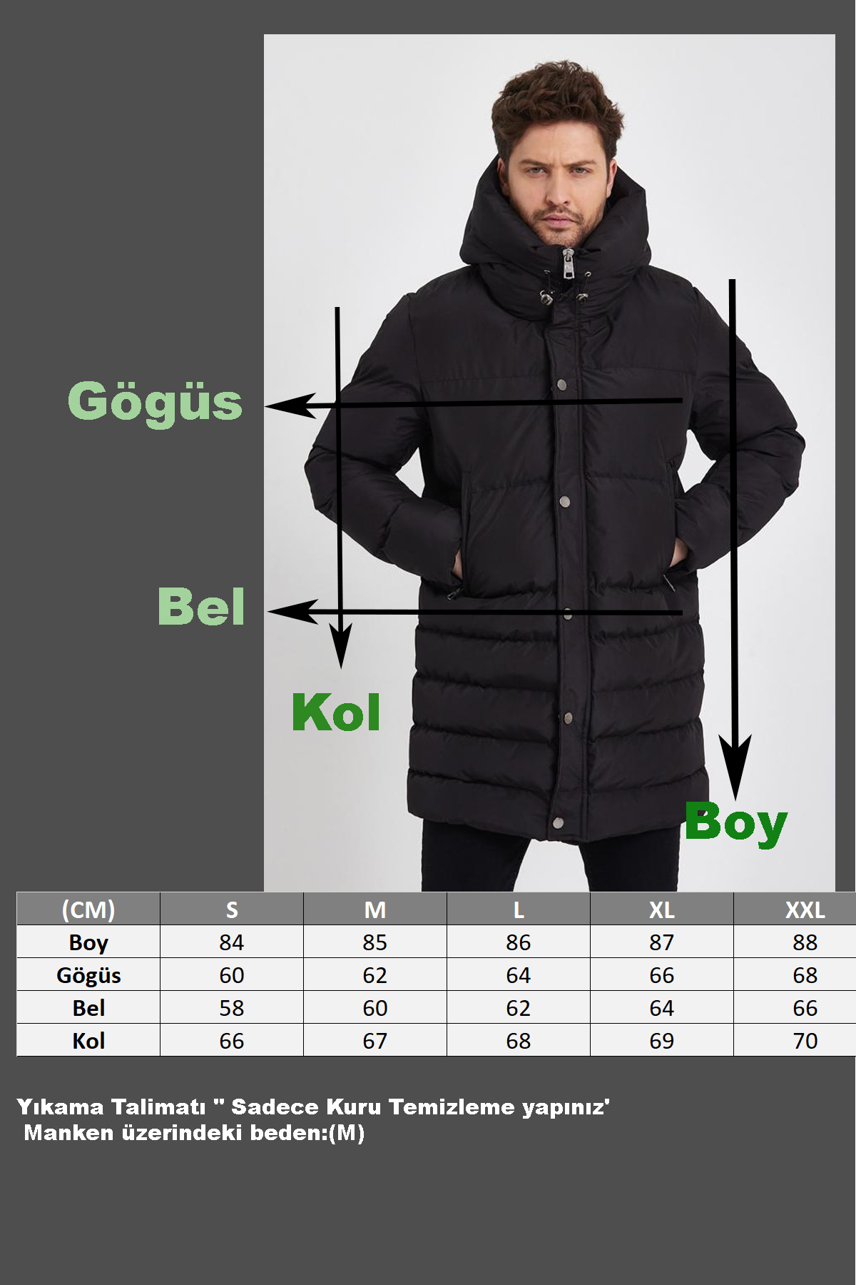 Kalın Şişme Mont AD-K50515PRM_