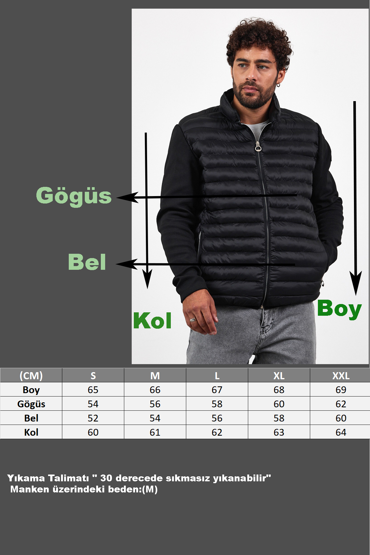 Kalın Şişme Mont AE-K50519PRM_