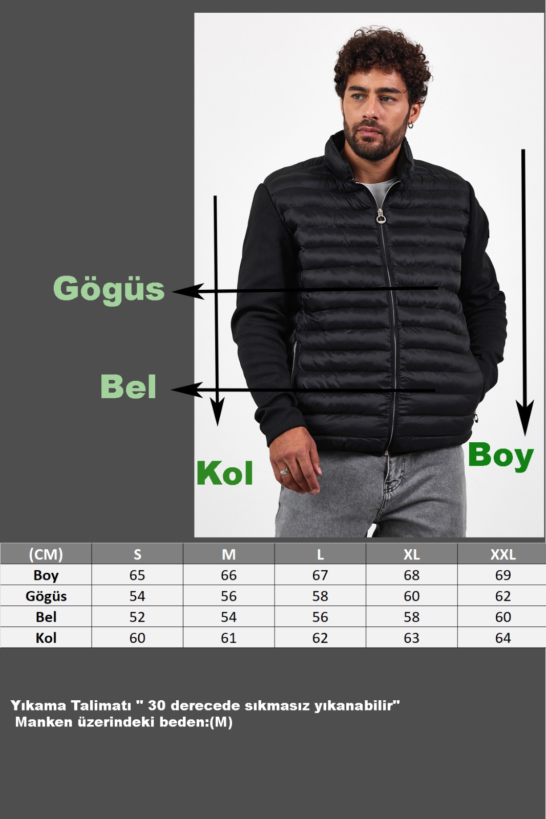 Kalın Şişme Mont AE-K50519PRM_