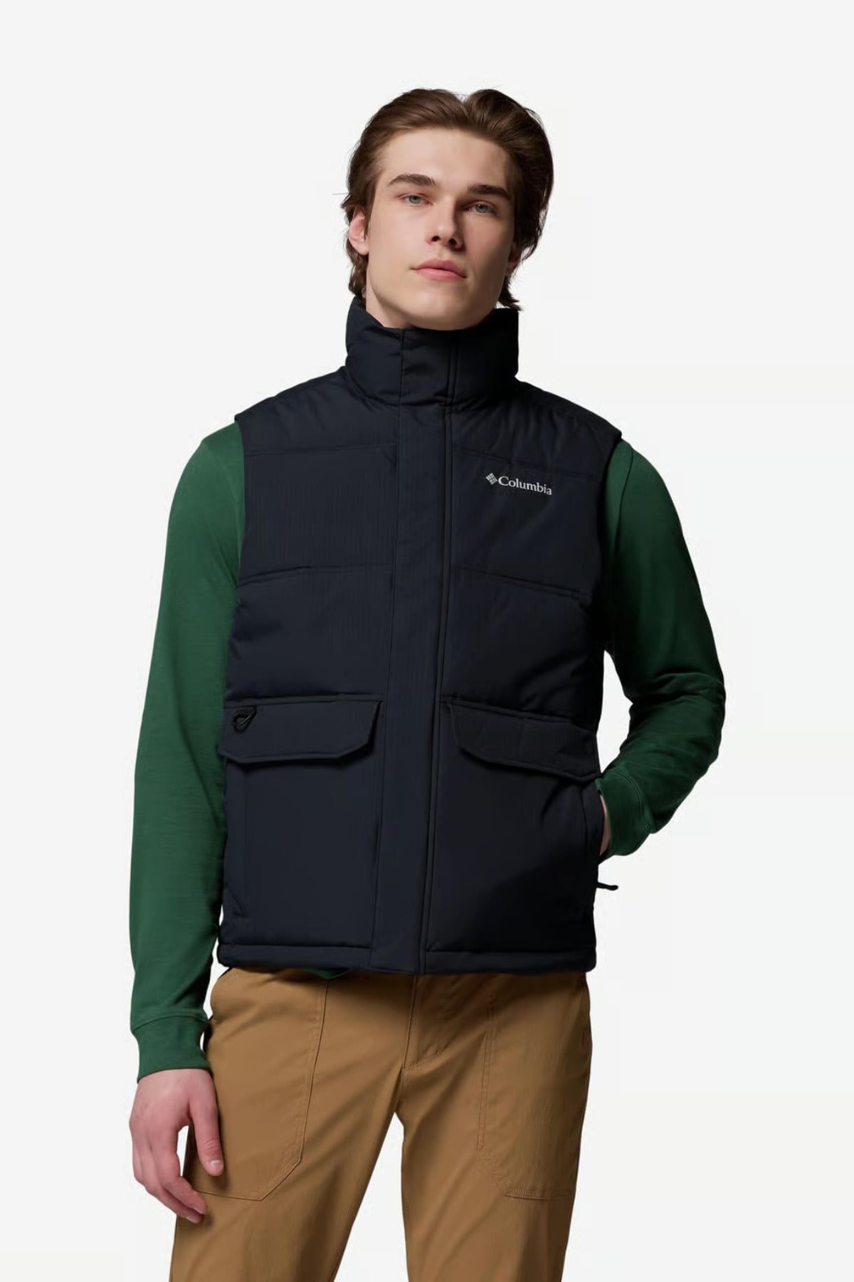 WM8148 LANDROAMER PUFFER VEST ERKEK SİYAH-Siyah