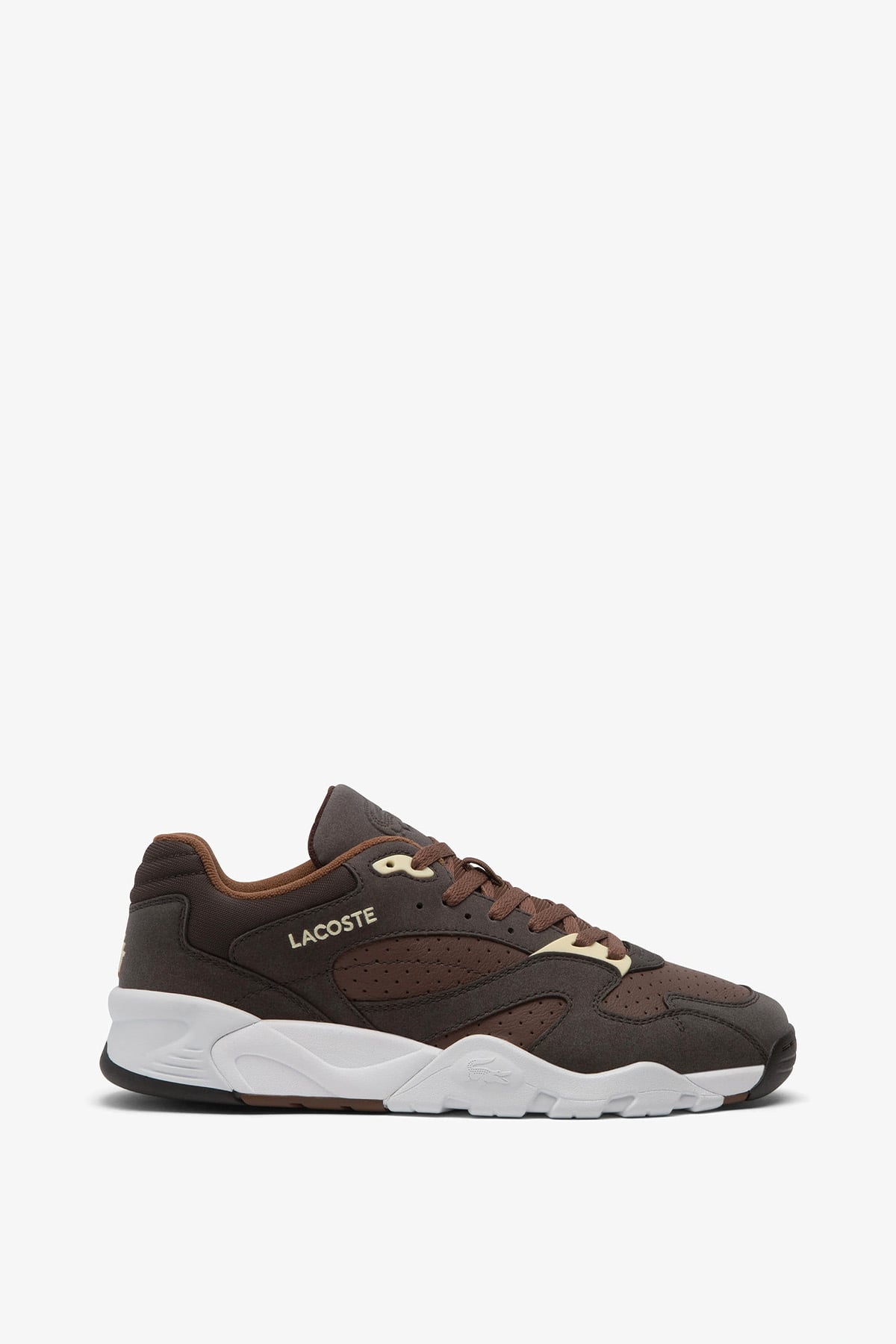 Lacoste Erkek Sneaker Ayakkabı-DK BRW/WHT