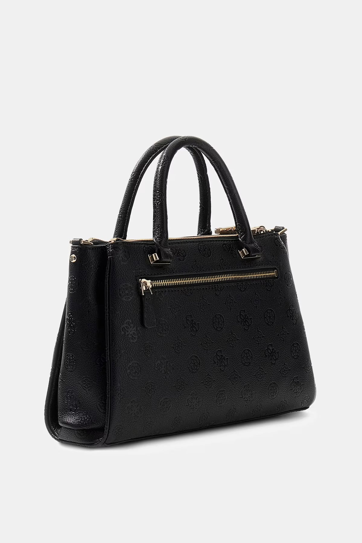 Guess Kadın El Siyah Çanta-BLACK LOGO
