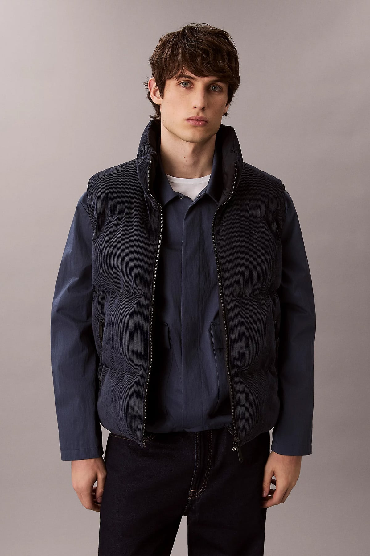 WM8148 LANDROAMER PUFFER VEST ERKEK KAHVERENGİ-Kahverengi