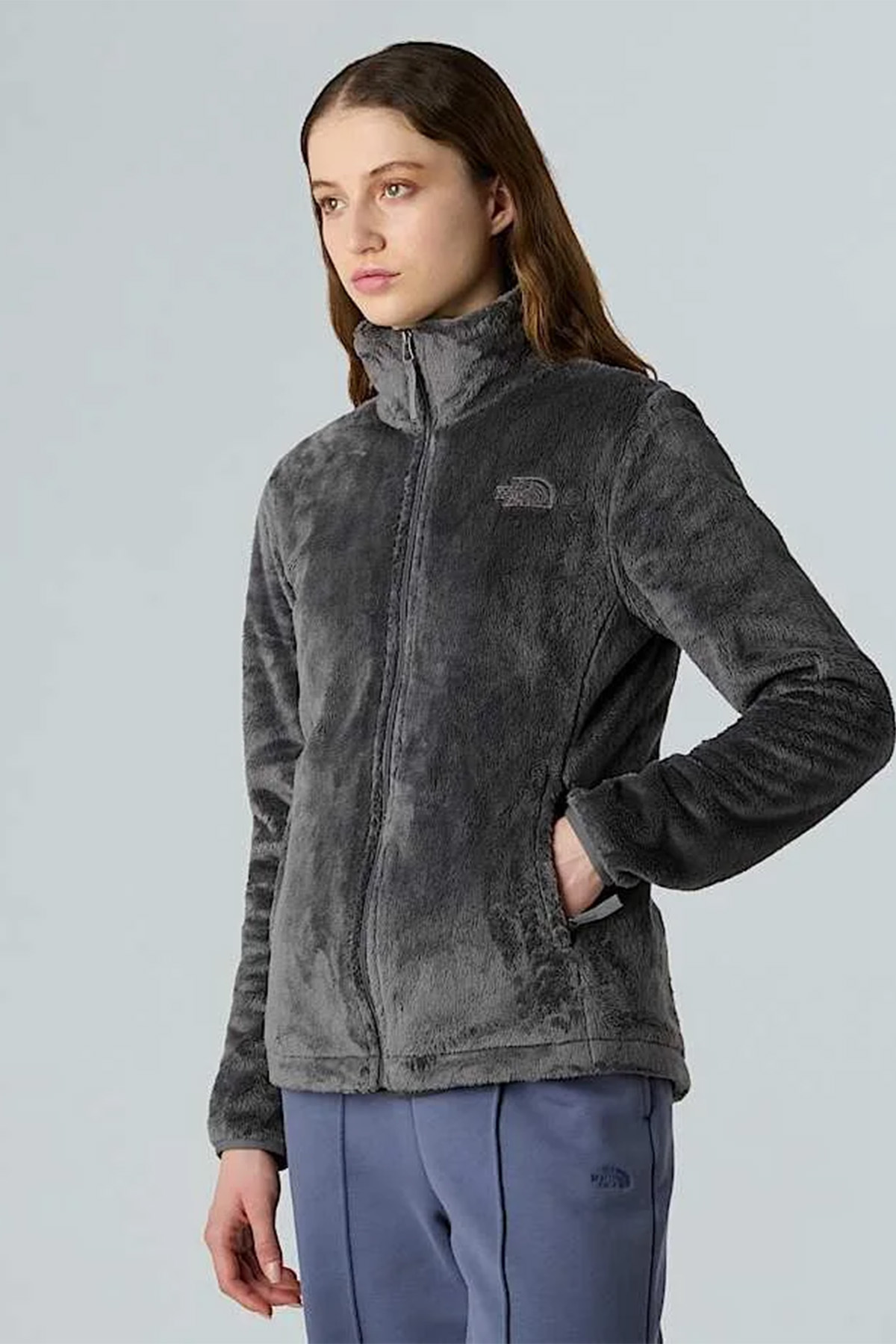 The North Face Kadın Kısa Mont-SMOKED PEARL