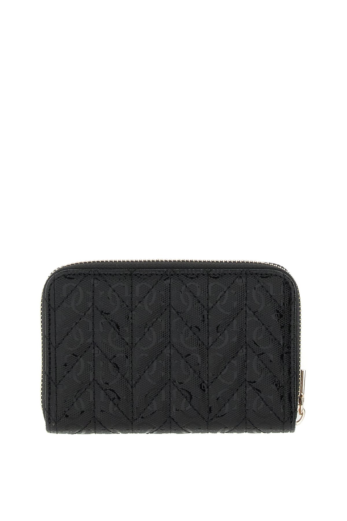 STACEY SLG MEDIUM ZIP KADIN SİYAH CÜZDAN-BLACK