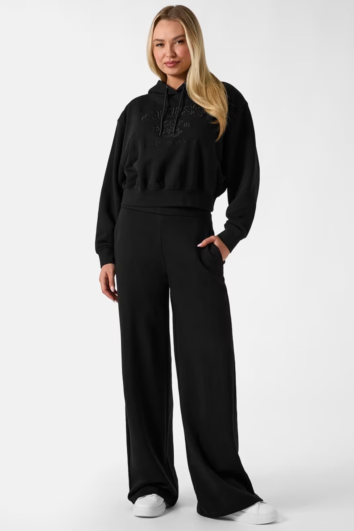 YAYOI WIDE LEG PANTS KADIN SİYAH-Jet Black A996