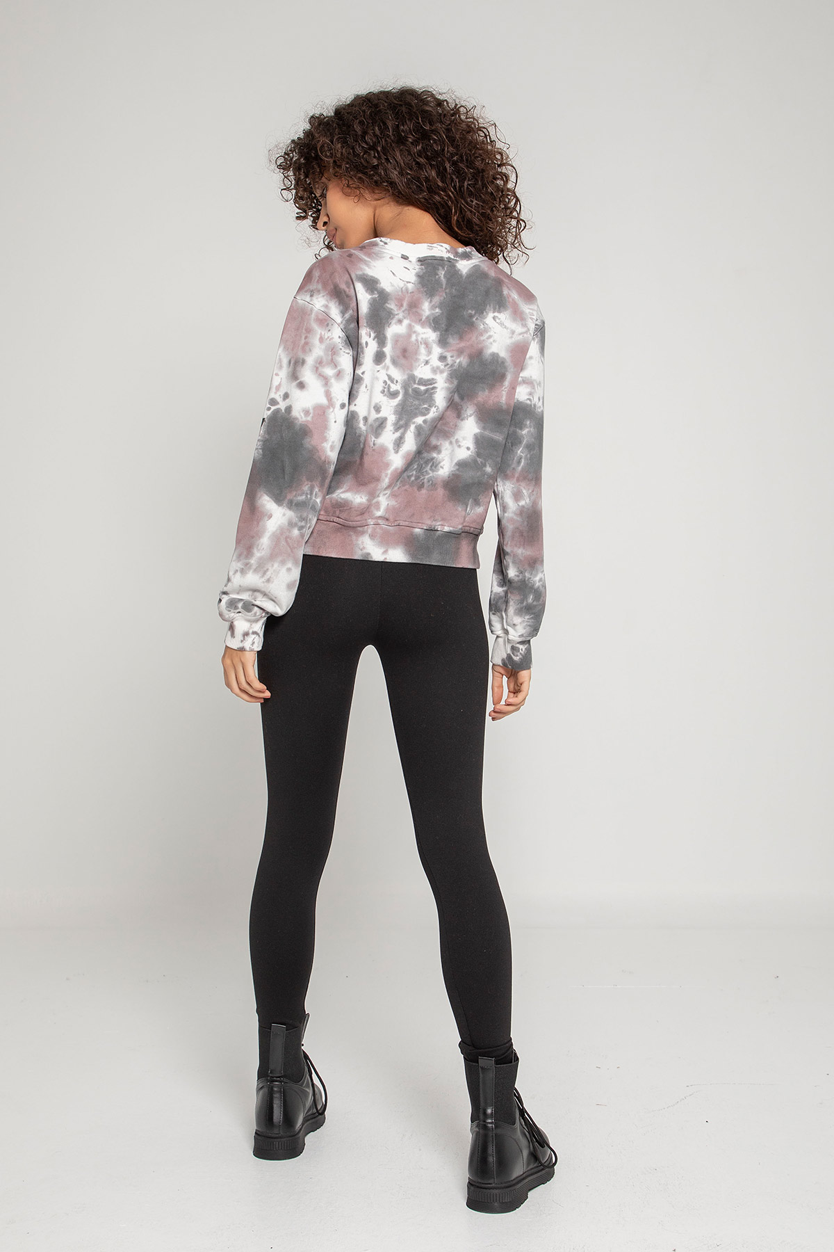 Baskılı Batik Sweat | Açelya Okçu 