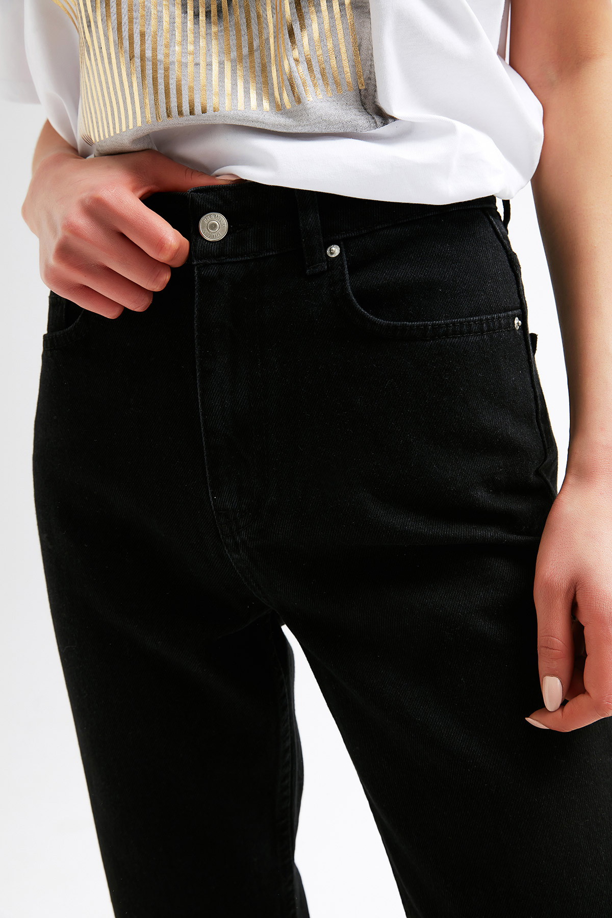  Yüksek Bel Mom Jean |  