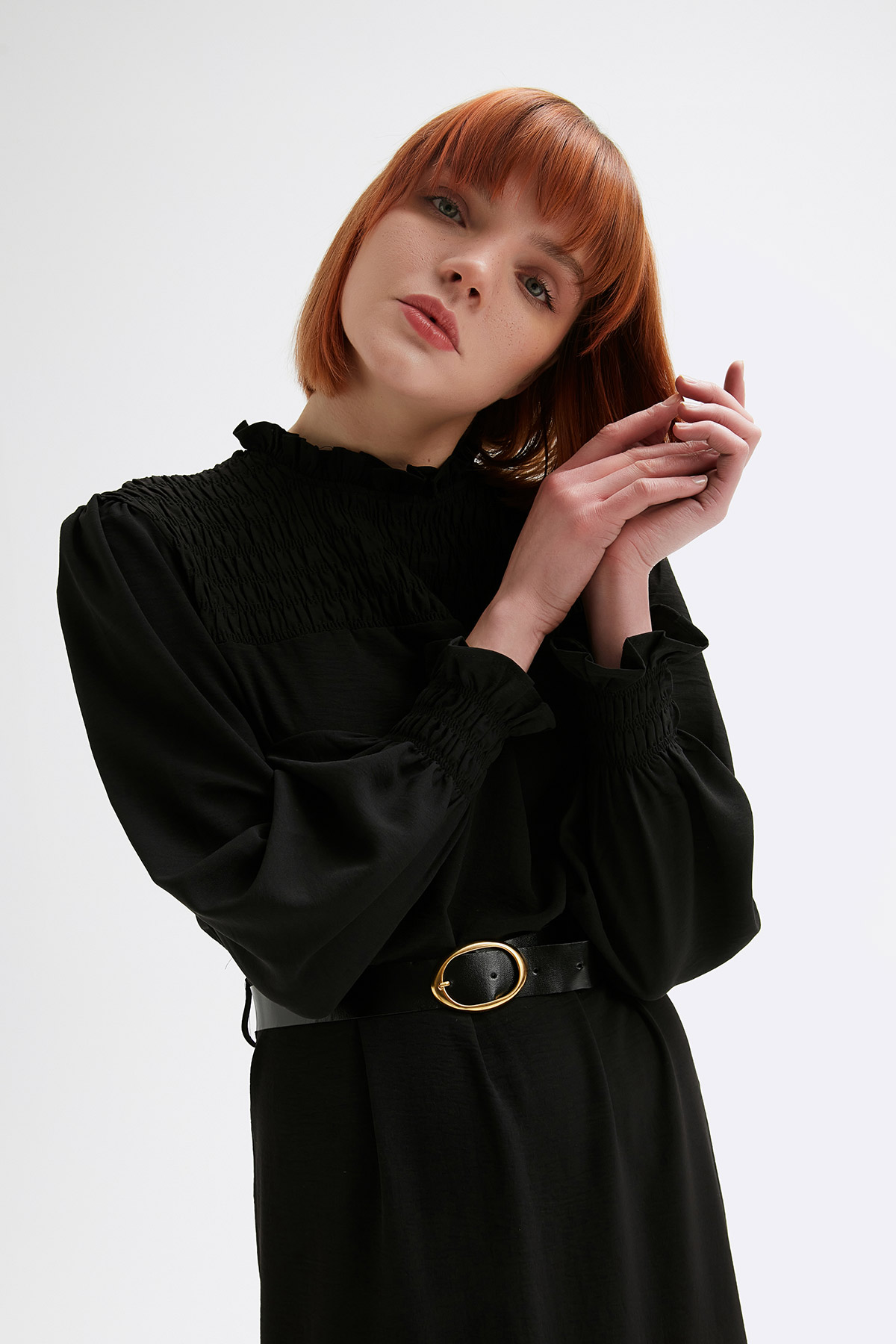 Gipeli Oversize Elbise | Açelya Okçu 