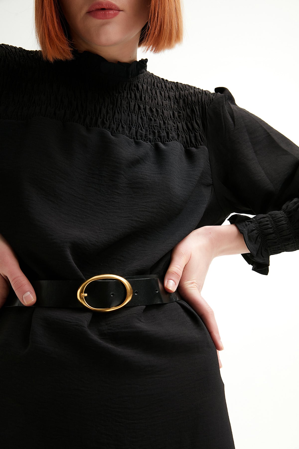 Gipeli Oversize Elbise | Açelya Okçu 