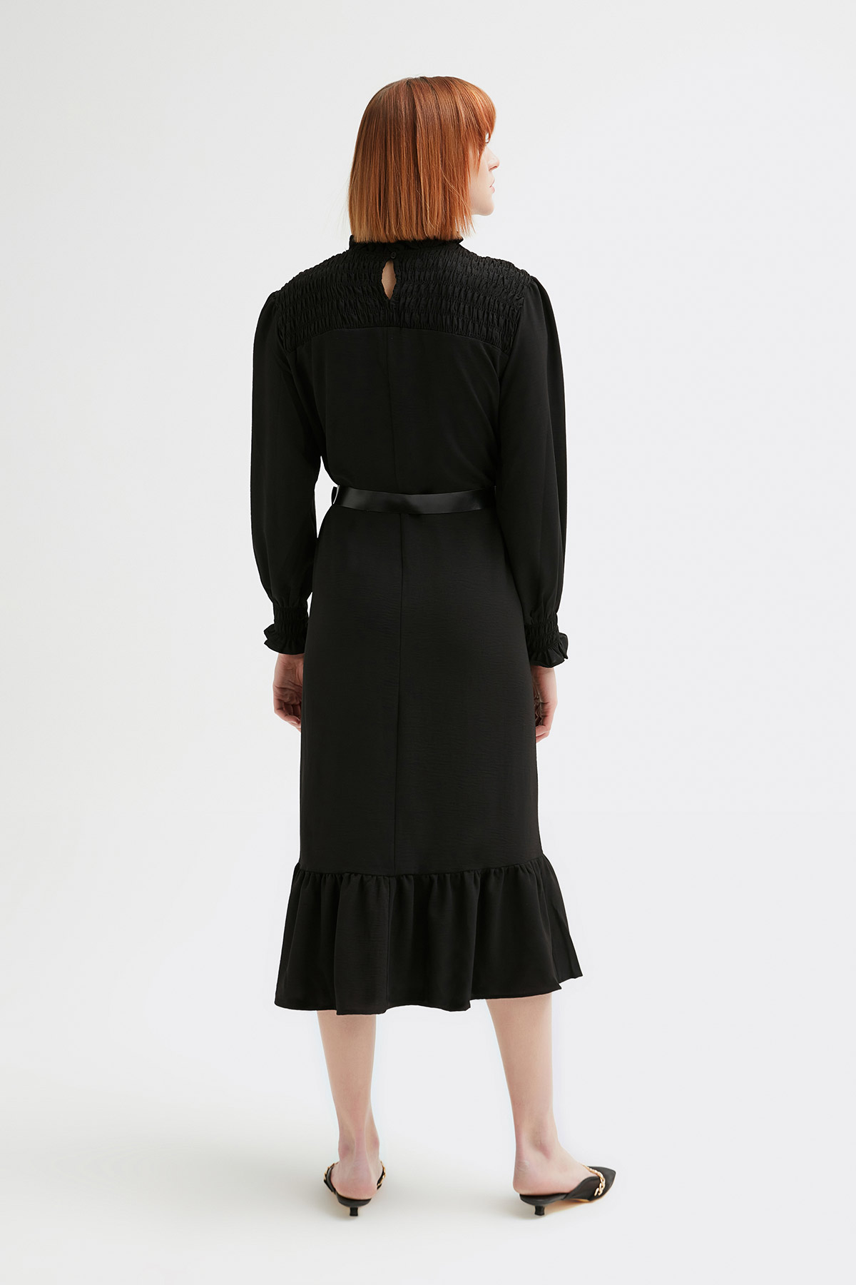 Gipeli Oversize Elbise | Açelya Okçu 