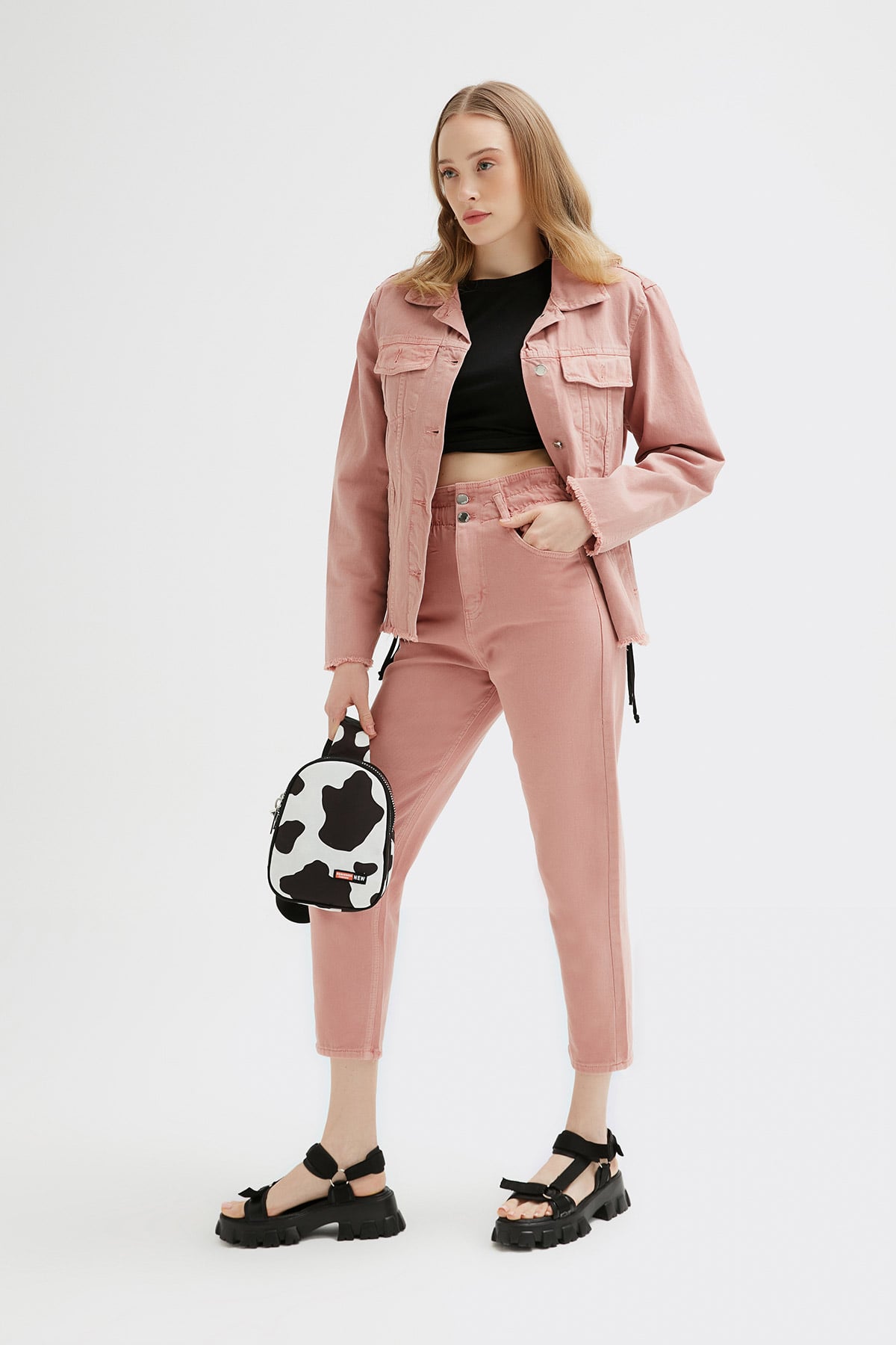 Beli Lastikli Gabardin Jean |  