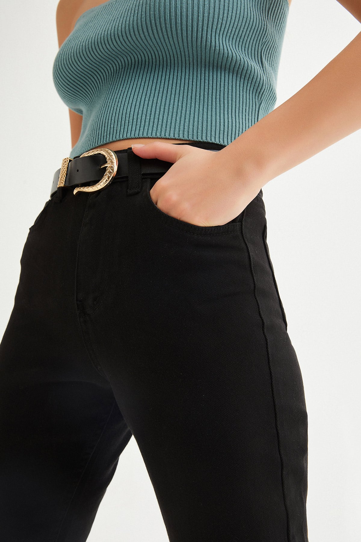 Yüksek Bel Mom Jean |  