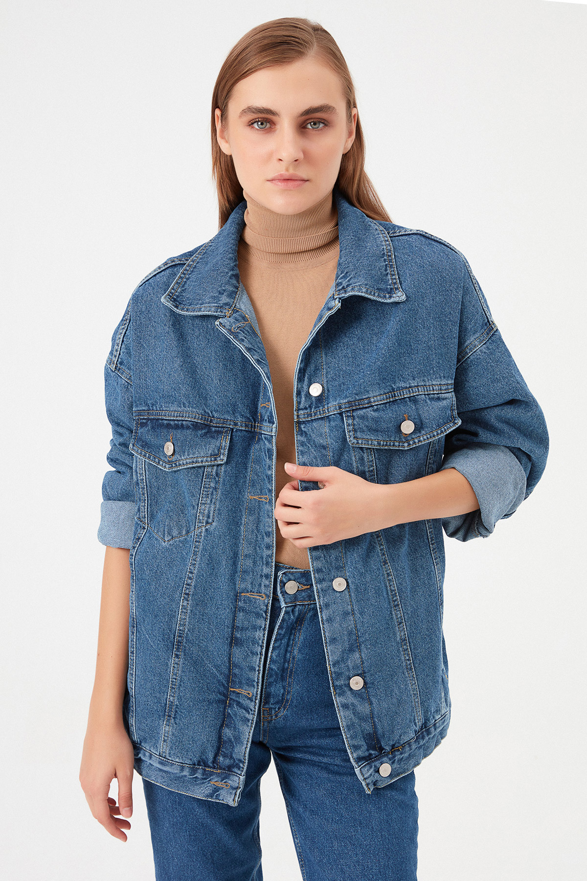 Oversize Cepli Kot Ceket | Açelya Okçu 