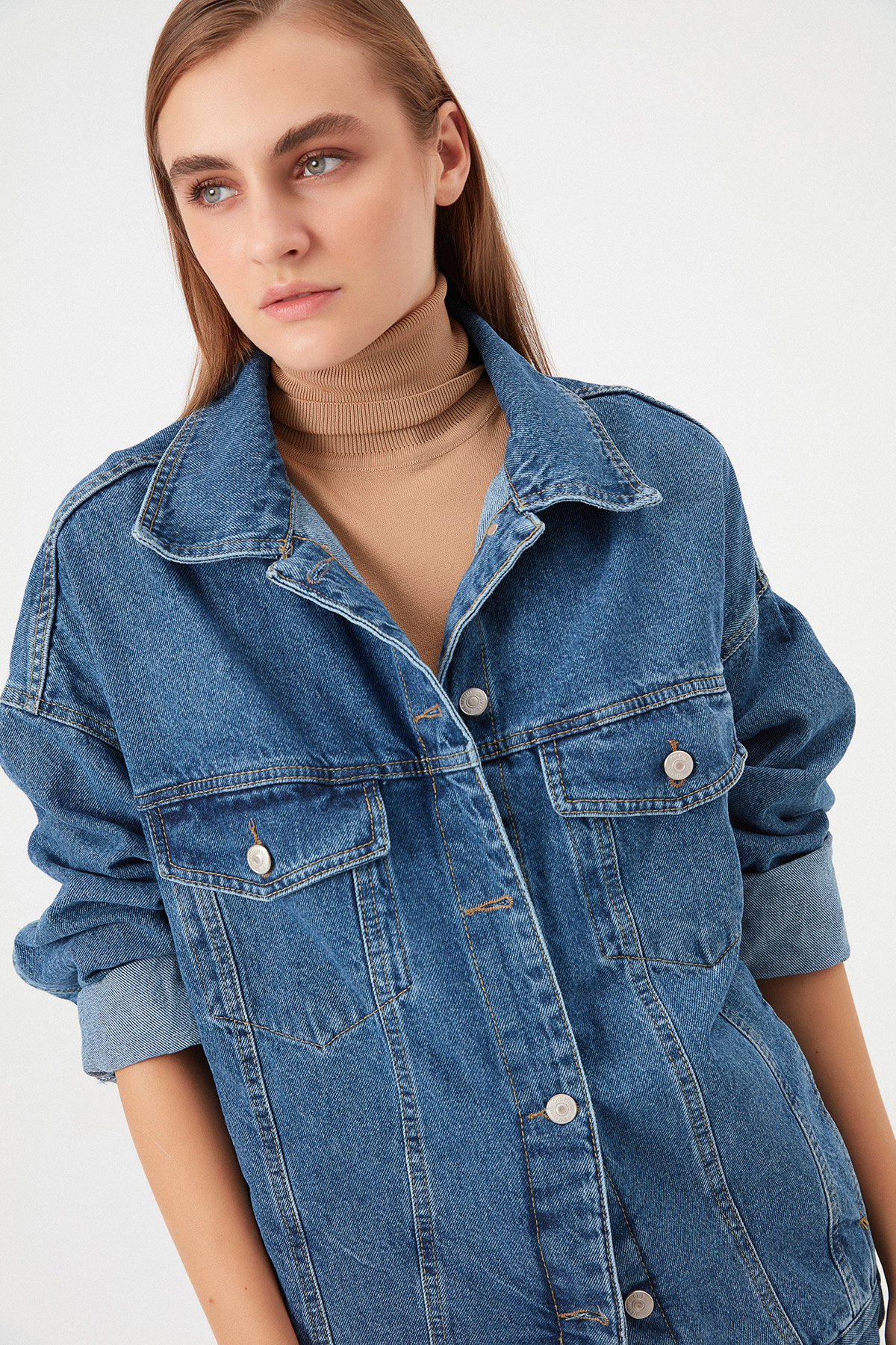 Oversize Cepli Kot Ceket | Açelya Okçu 