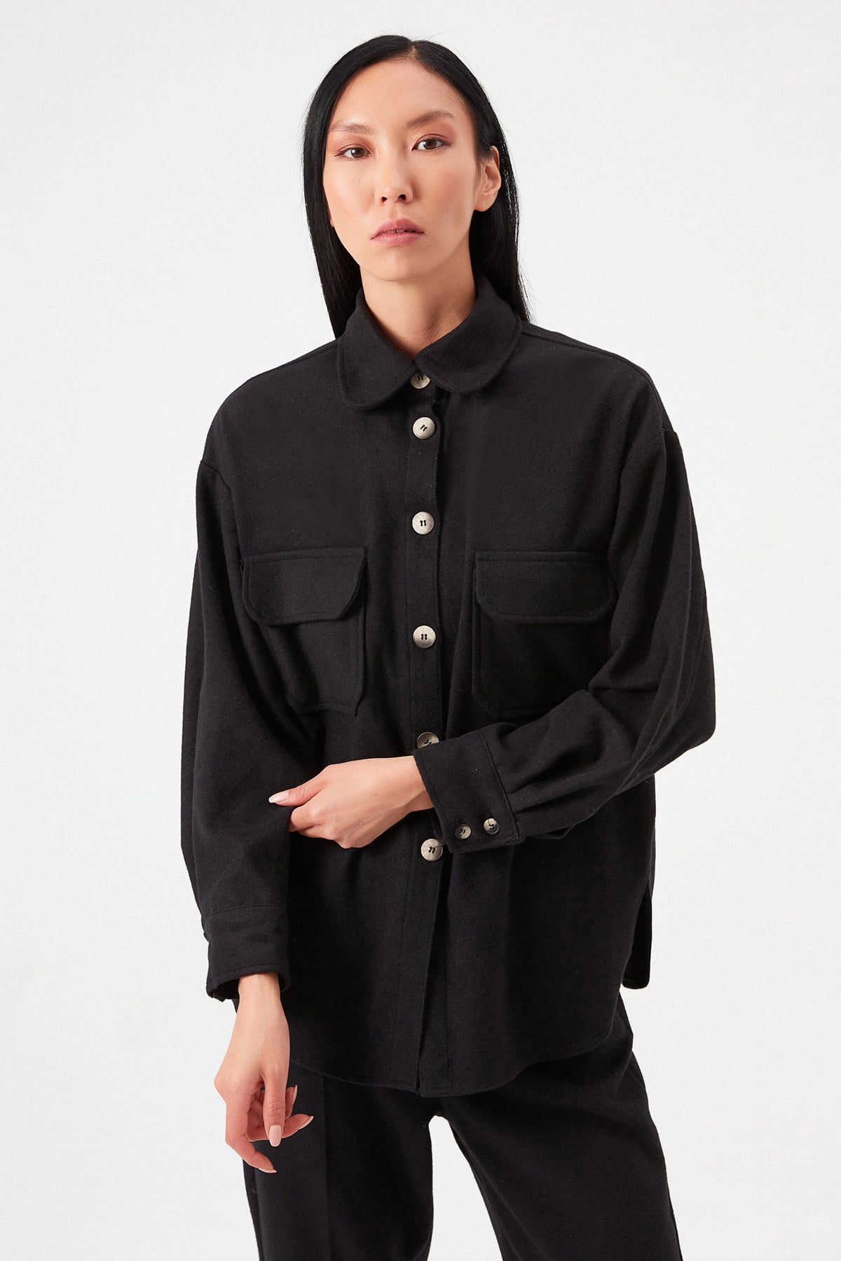 Oversize Cepli Kaşe Takım |  