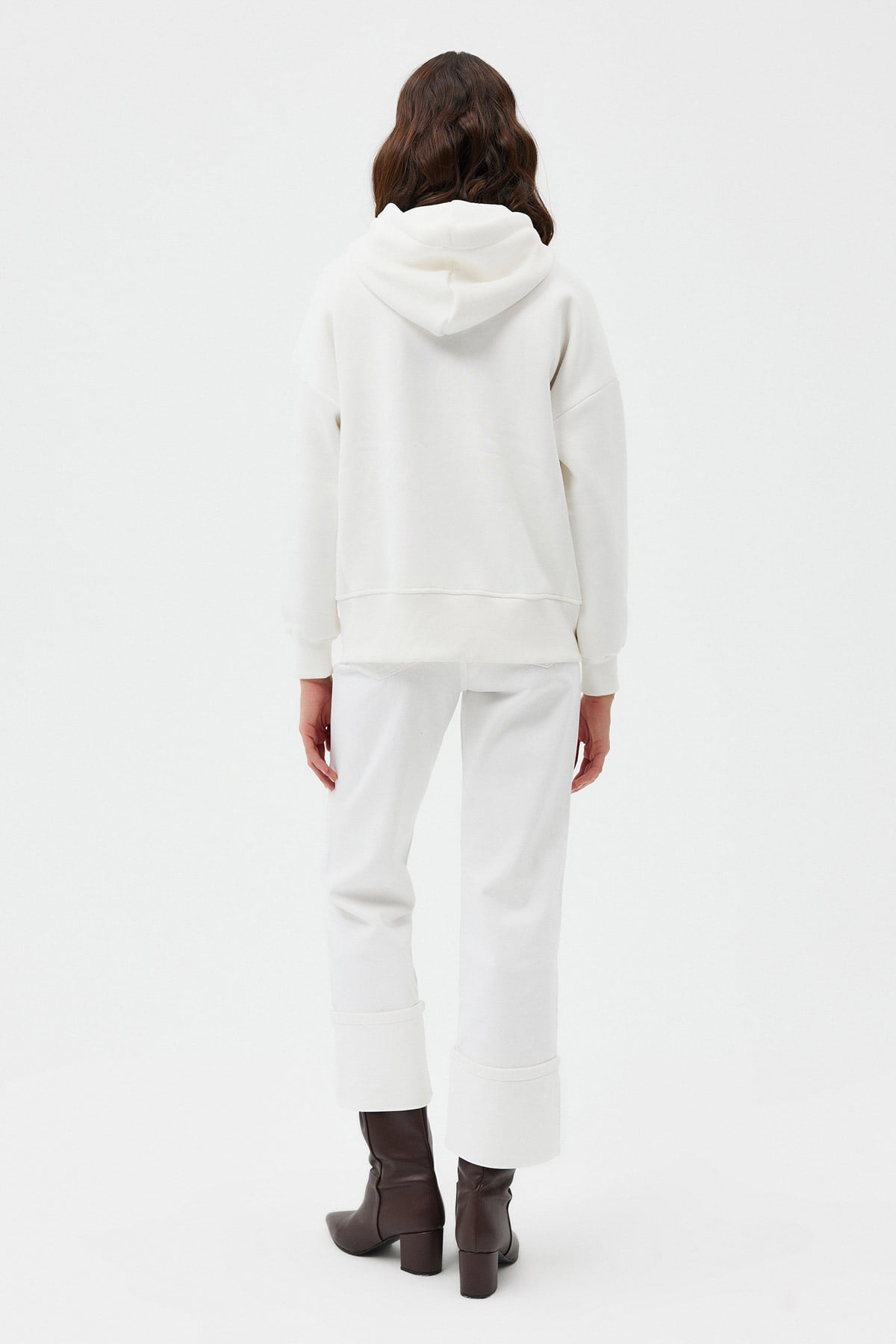 Kapüşonlu Fermuarlı Sweatshirt |  
