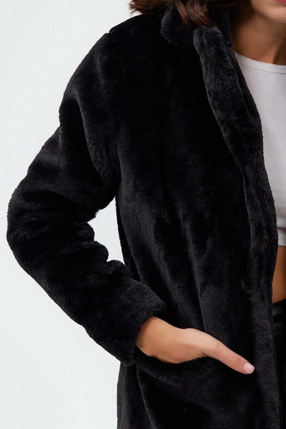 Premium Suni Kürk Peluş Mont |  