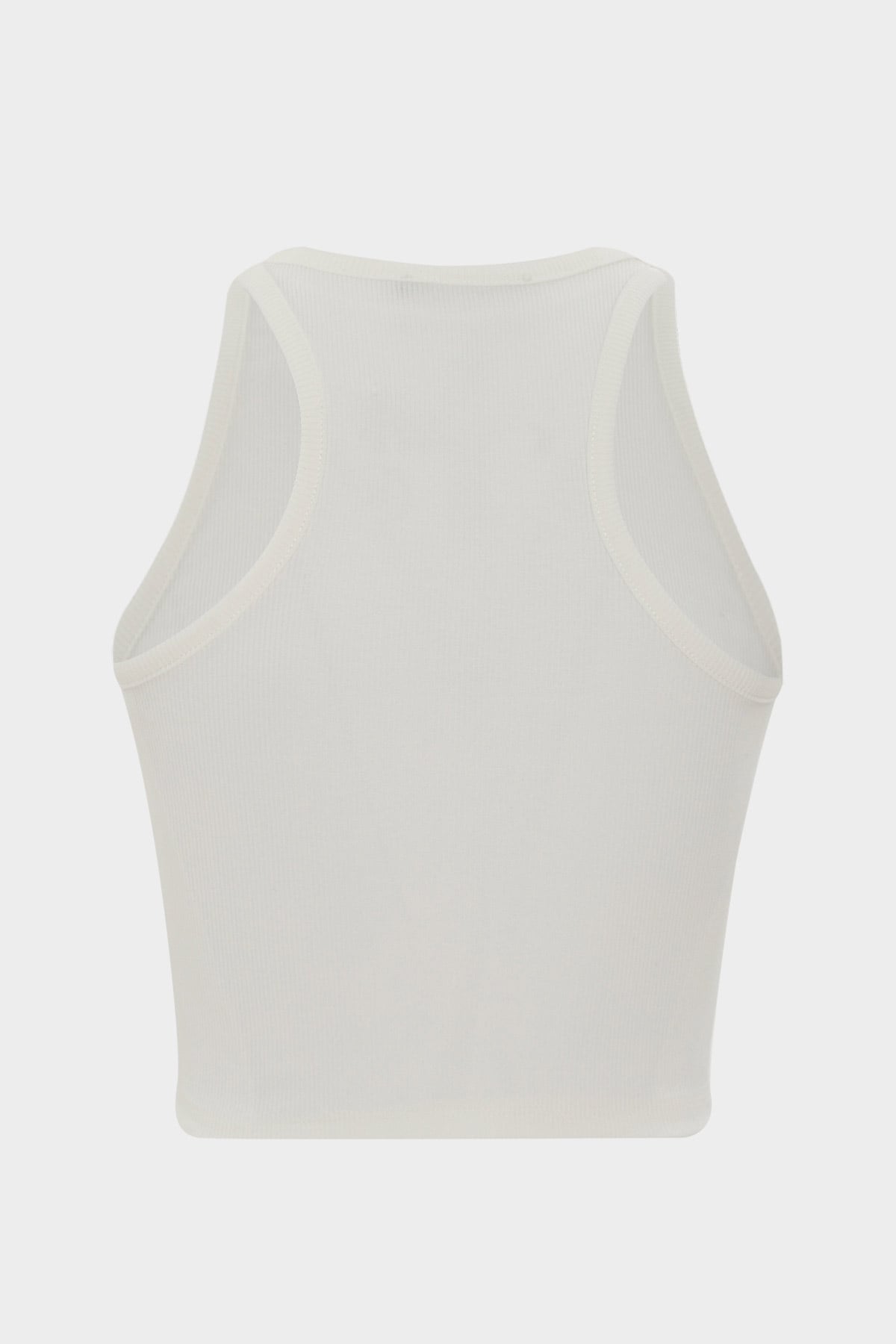 Halter Yaka Fitted Crop Fitilli Bluz |  