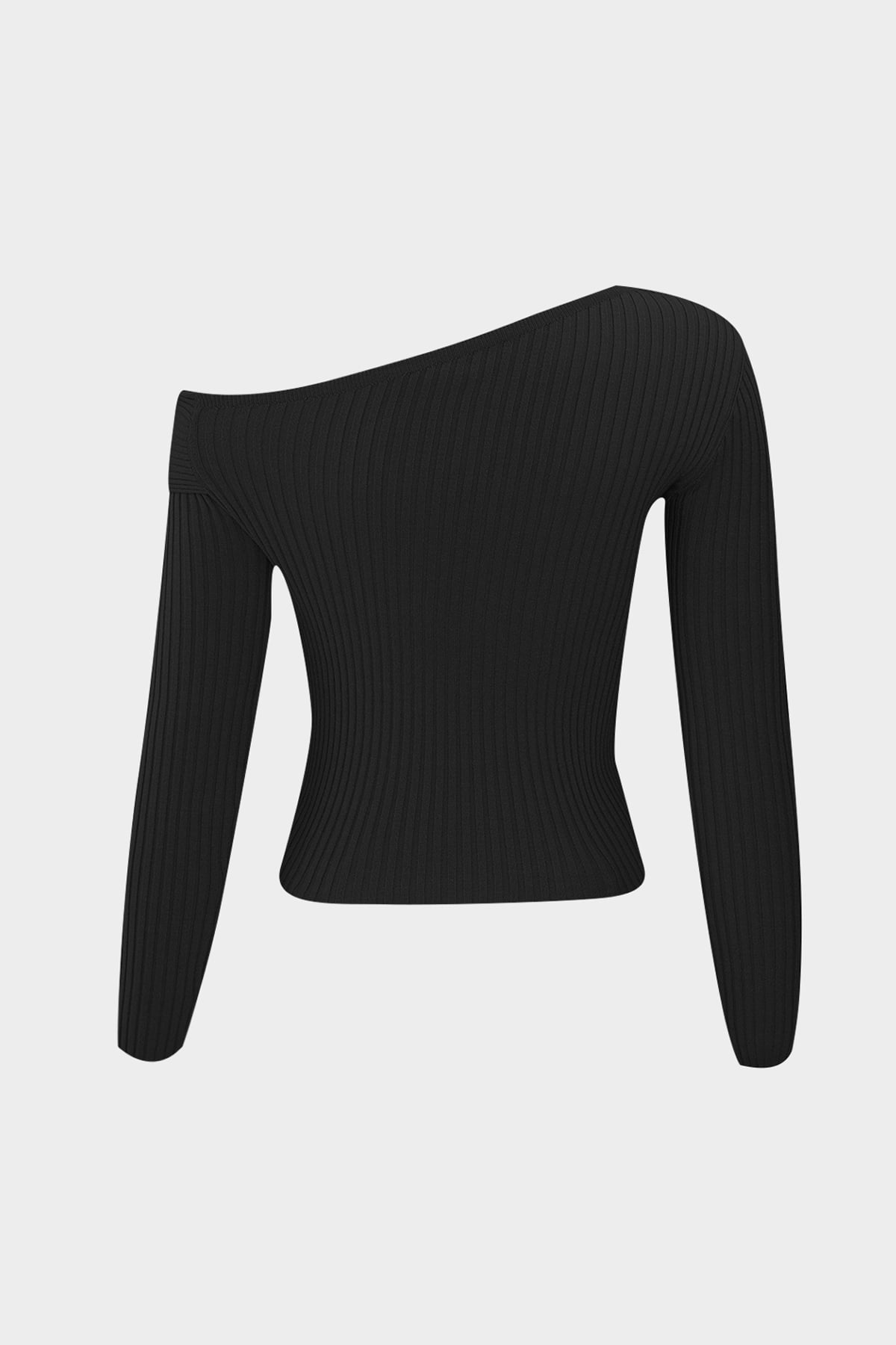 Selanik Örgü Yaka Detaylı Slim Fit Kadın Kısa Triko Kazak |  