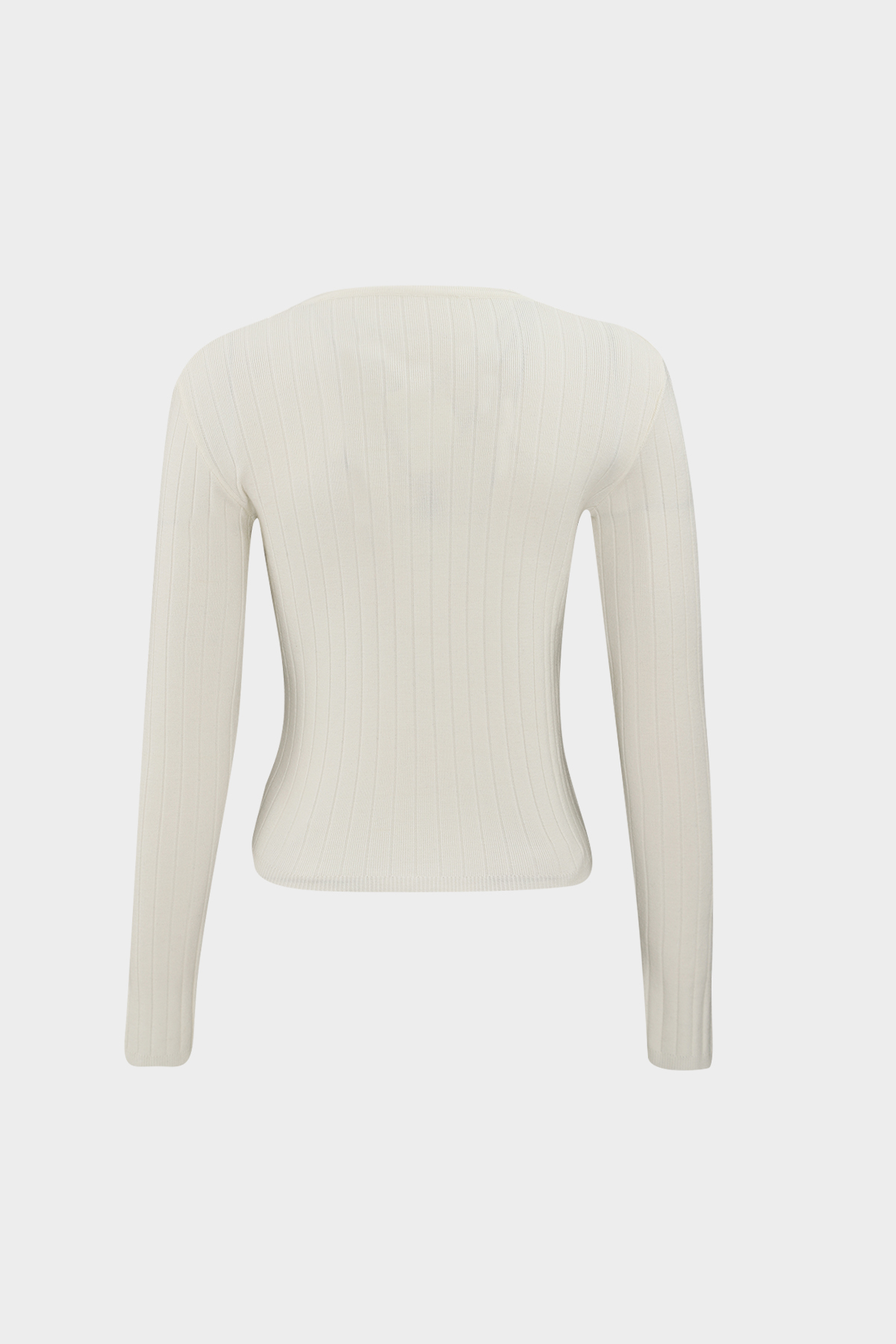 Selanik Örgü Düğme Detaylı Slim Fit Kısa Kadın Triko Kazak | Açelya Okçu 