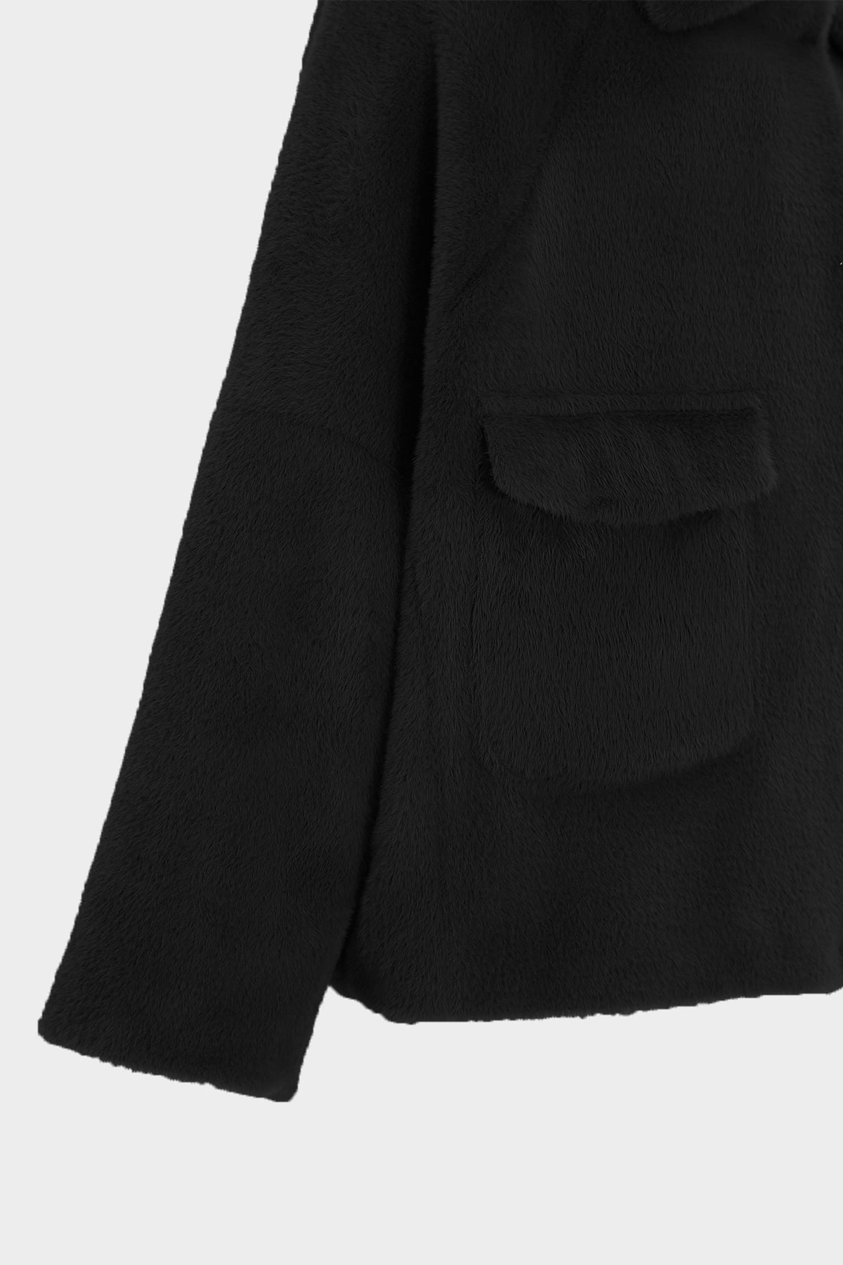 Premium Oversize Kadın Suni Kürklü Ceket Mont |  