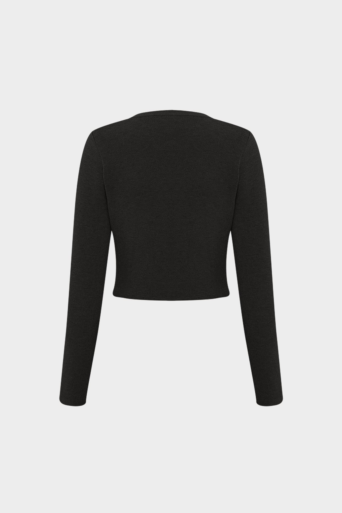 Premium Slim Fit Kısa Hırka Çan Etek Alt Üst Kadın Triko Takım |  