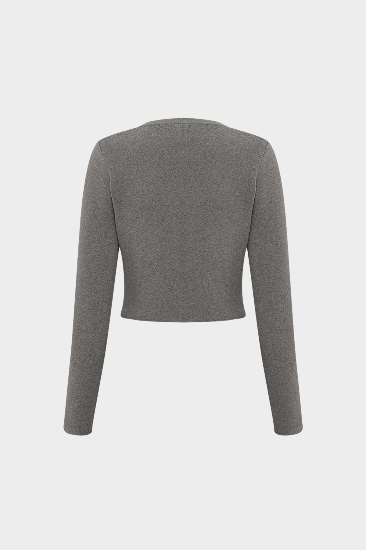 Premium Slim Fit Kısa Hırka Çan Etek Alt Üst Kadın Triko Takım |  