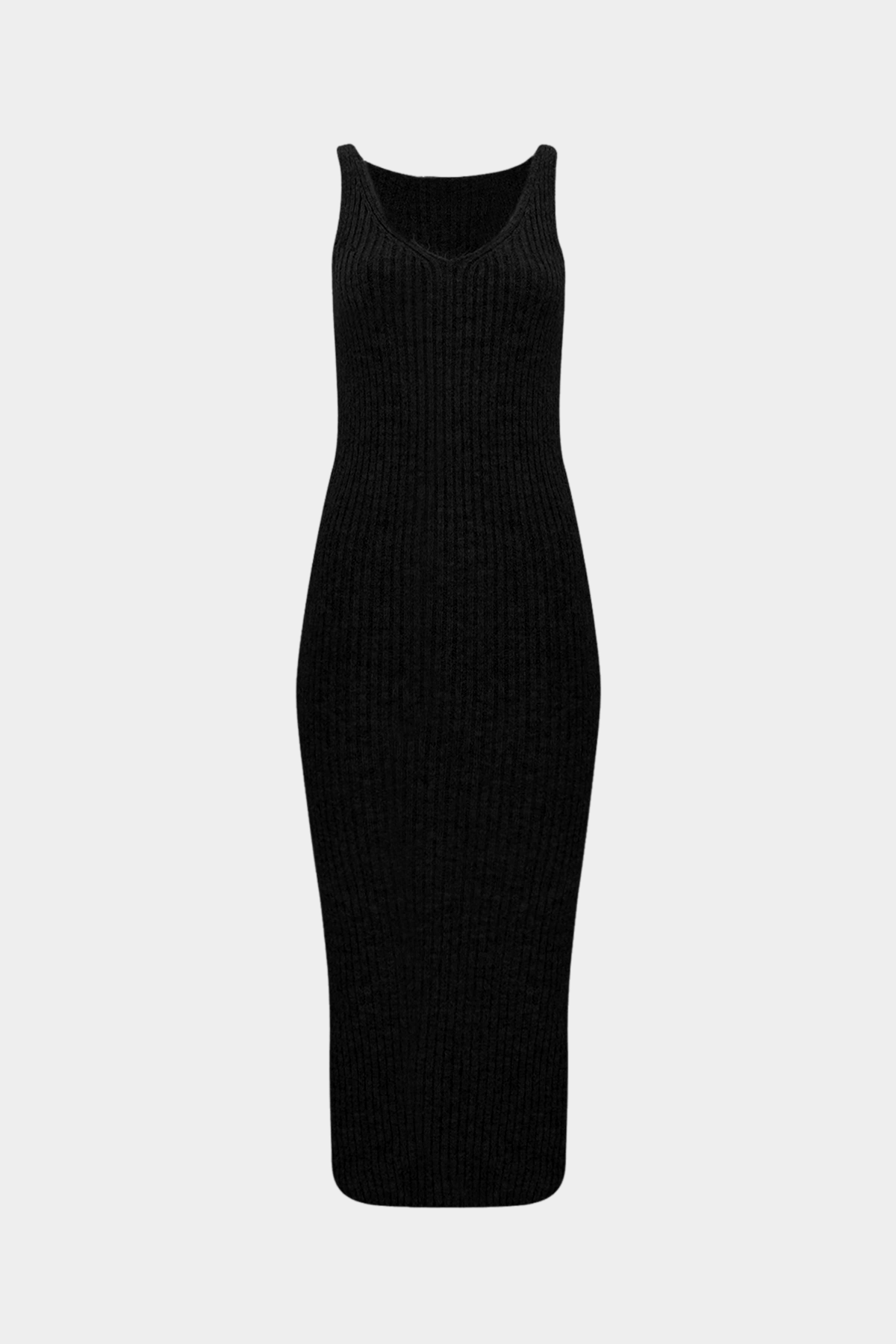 Premium Slim Fit Hırka Askılı Elbise Alt Üst Kadın Triko Takım |  