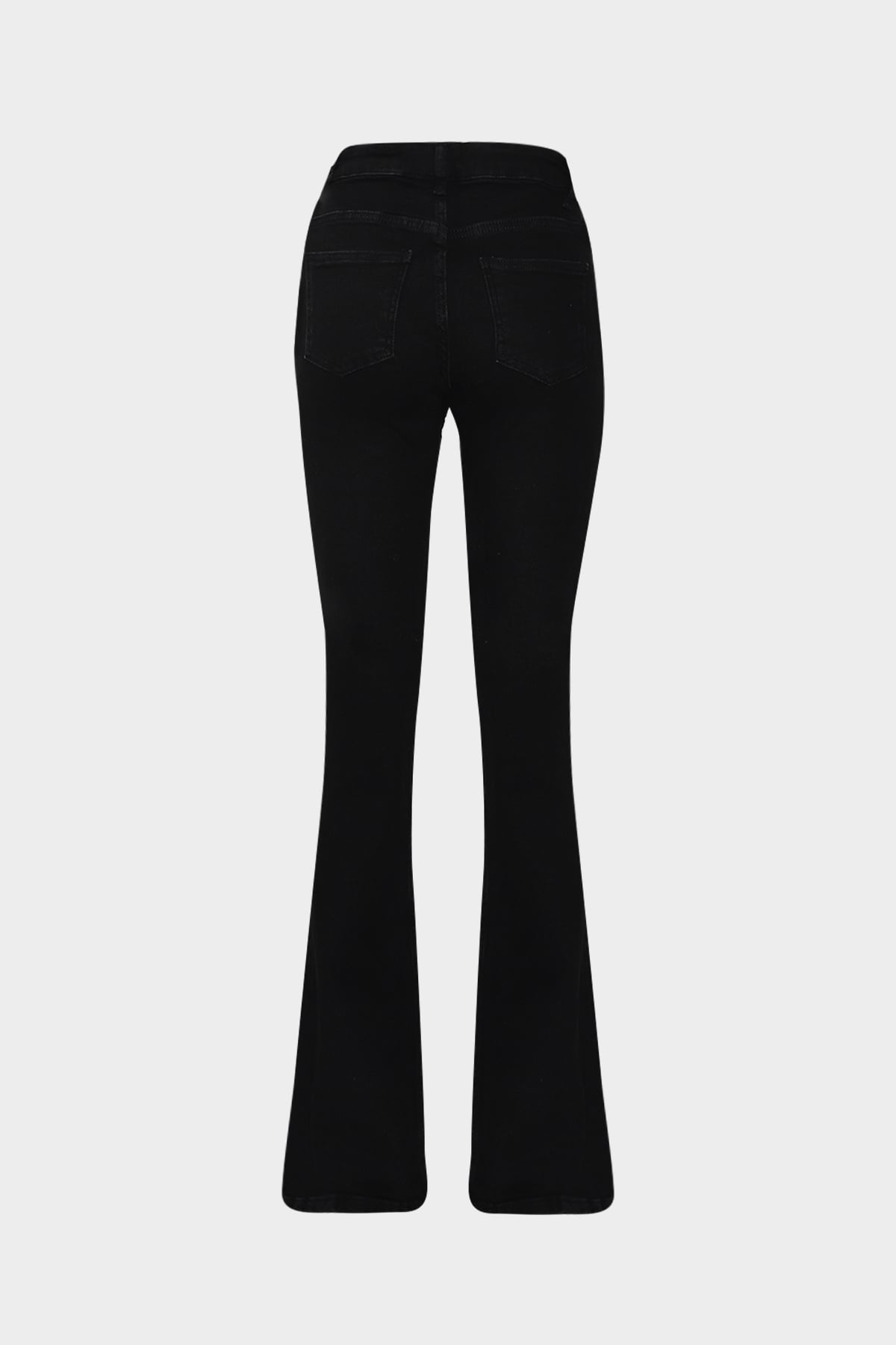 High Waist Flare Leg Full Length Stretch  Jean |  