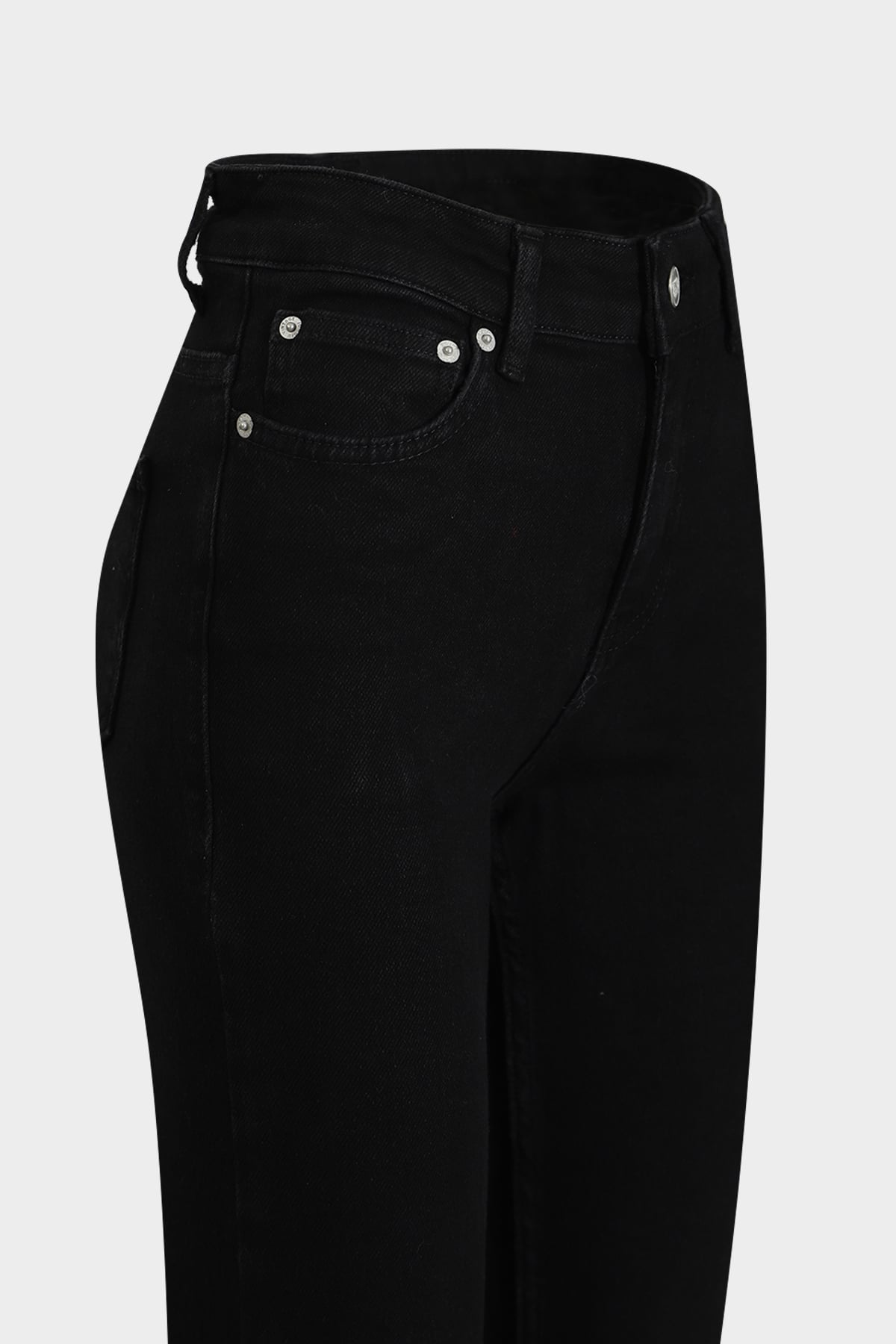 High Waist Flare Leg Full Length Stretch  Jean |  