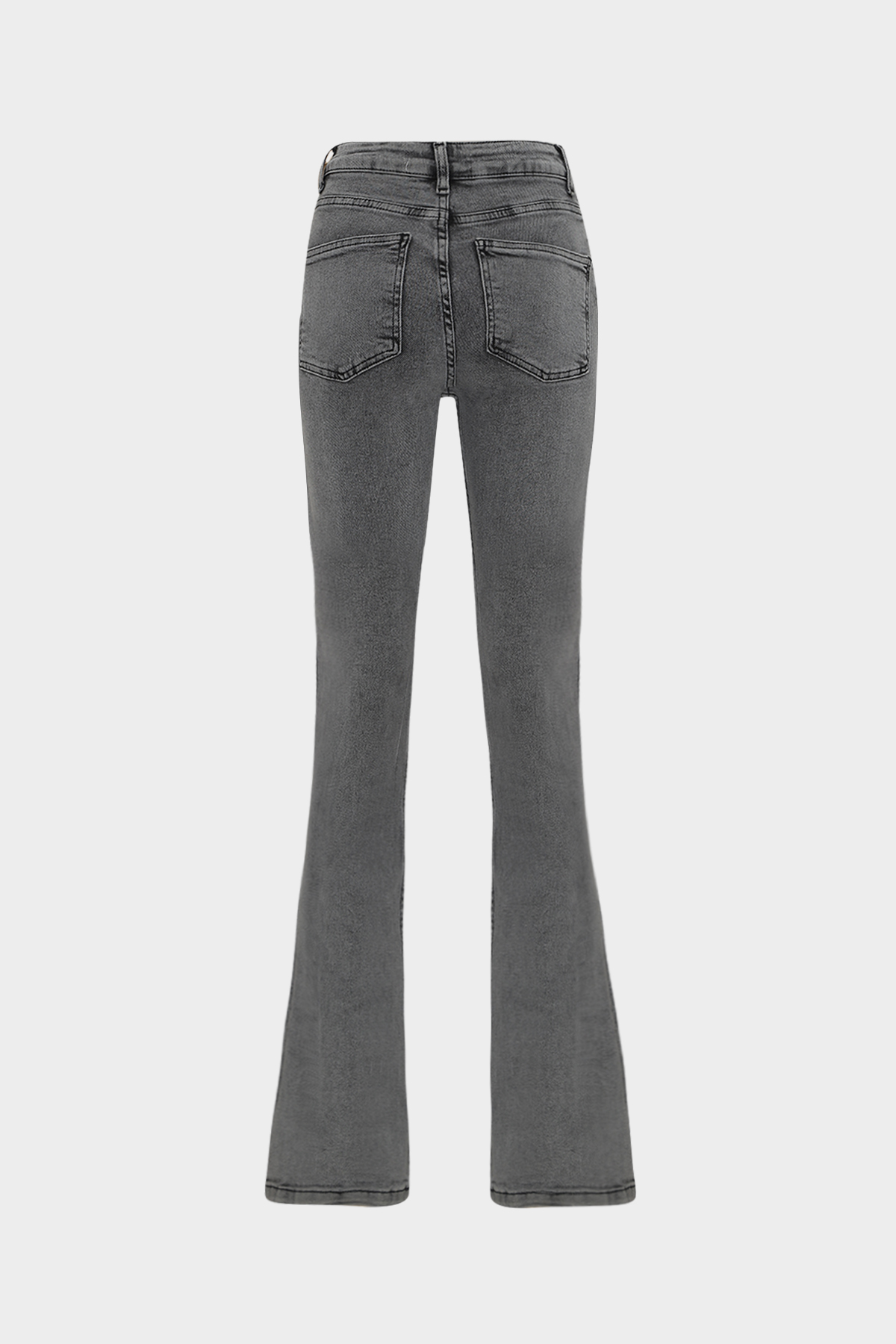 High Waist Flare Leg Full Length Stretch  Jean | Açelya Okçu 
